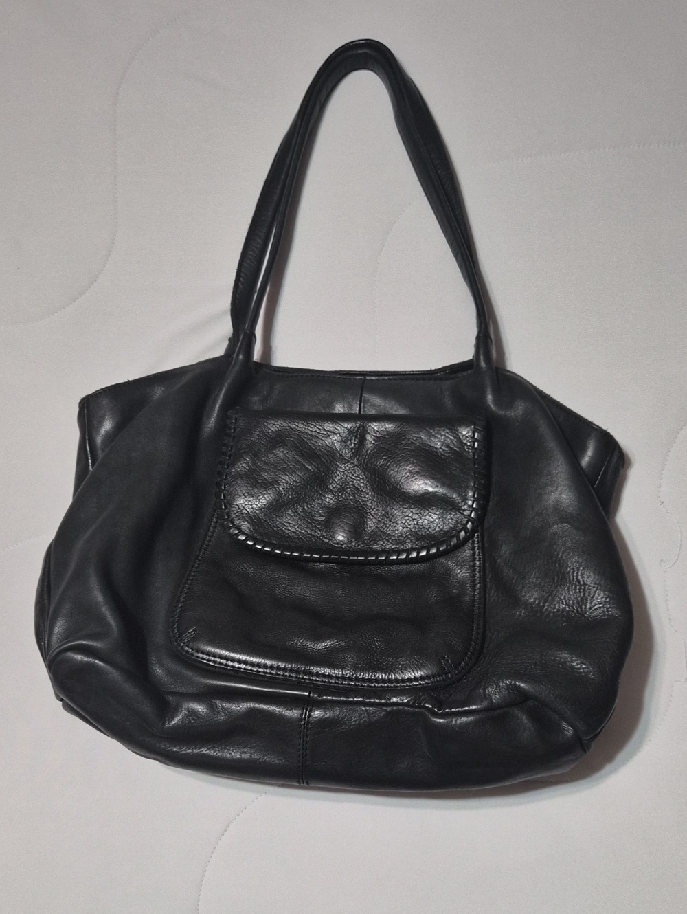 latico Ellison Black Leather Shoulder Bag